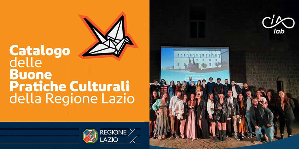 Ciao Lab inserita nel catalogo delle “buone pratiche” culturali della Regione Lazio